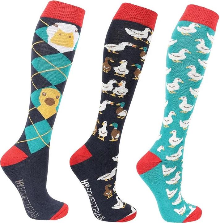 Image du produit Hy - Chaussettes AY UP DUCK - Adulte (Lot de 3, 37 - 42)