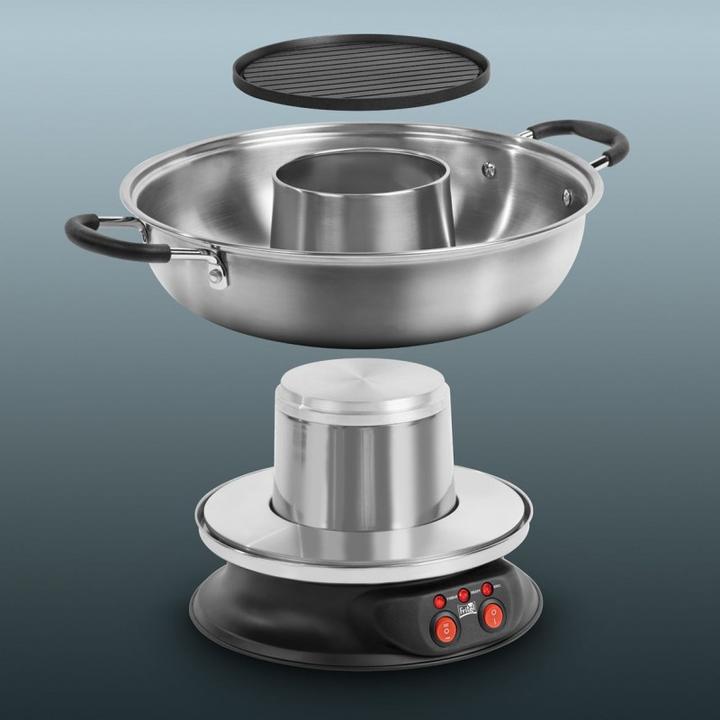 Actual product image Fritel FG 2970 - Electric Fonduepan - 6 Fonduevorkjes