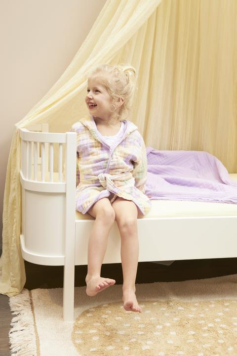 Actual product image Meyco Home jersey fitted sheet 90x200 soft yellow (90 x 200 cm)