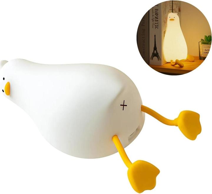 Actual product image Hermex LED duck night light