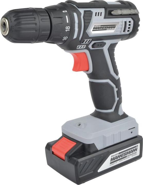 Image du produit Mannesmann Perceuse-visseuse sans fil 24V (Fonctionnement sur batterie)