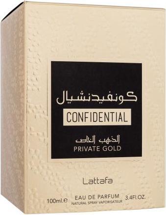 Produktbild Lattafa Perfumes Confidential Private Gold (Eau de Parfum, 100 ml)