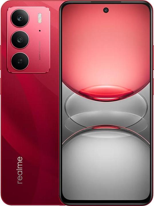 Actual product image realme C75 8/256GB Ruby Red IP69 45W 90Hz (262.14 GB, Ruby Red, 6.73", Dual SIM, 50 Mpx, 4G)