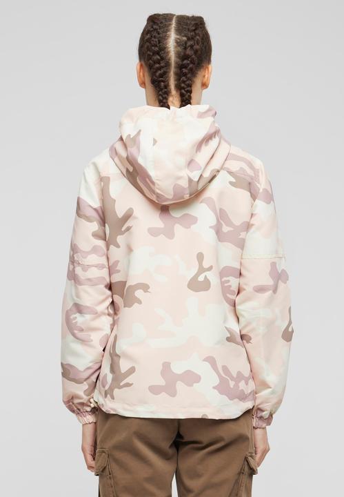 Produktbild Brandit Damen Sommer Frontzip Windjacke Grösse S Farbe Candy/Tarnmuster (S)