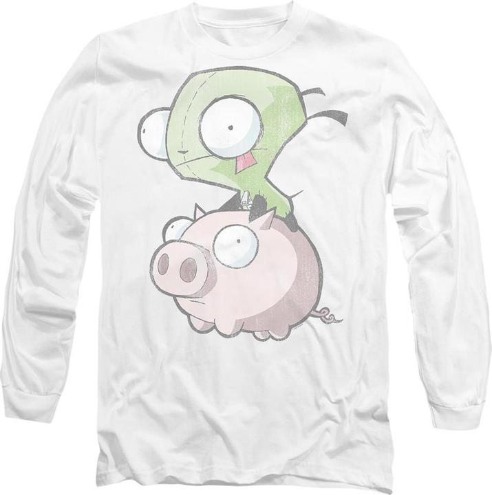 Immagine prodotto Invader Zim Maglietta Gir e Maiale Adulto Unisex (XXL)