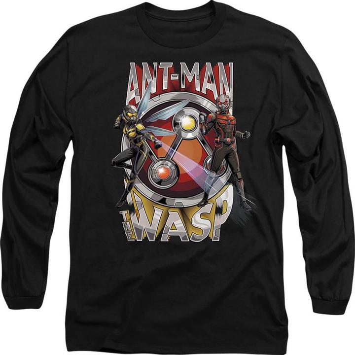 Actual product image Ant-Man and the Wasp: Quantumania Unisex Adult One Inch Heroes T-Shirt (XXL)