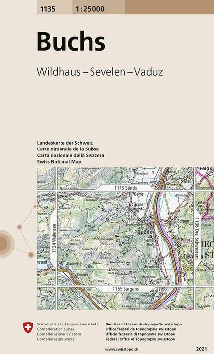 Produktbild LANDESKARTE 1:25 000 - Normalblatt