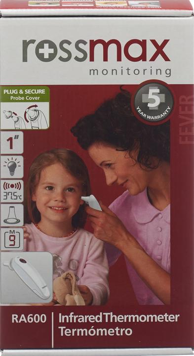 Produktbild Rossmax Ohrthermometer Infrarot RA600 (Ohr)
