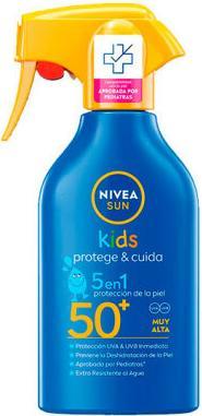 Produktbild NIVEA SUN NIÑOS PROTEGE & CUIDA SPF50 pistola 270 ml (Sonnenspray, SPF 50, 270 ml)