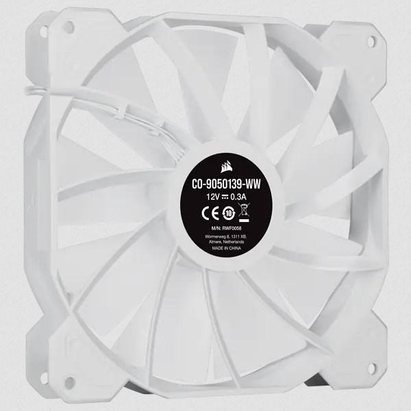 Actual product image Corsair iCUE SP140 RGB Elite (140 mm, 2 x)