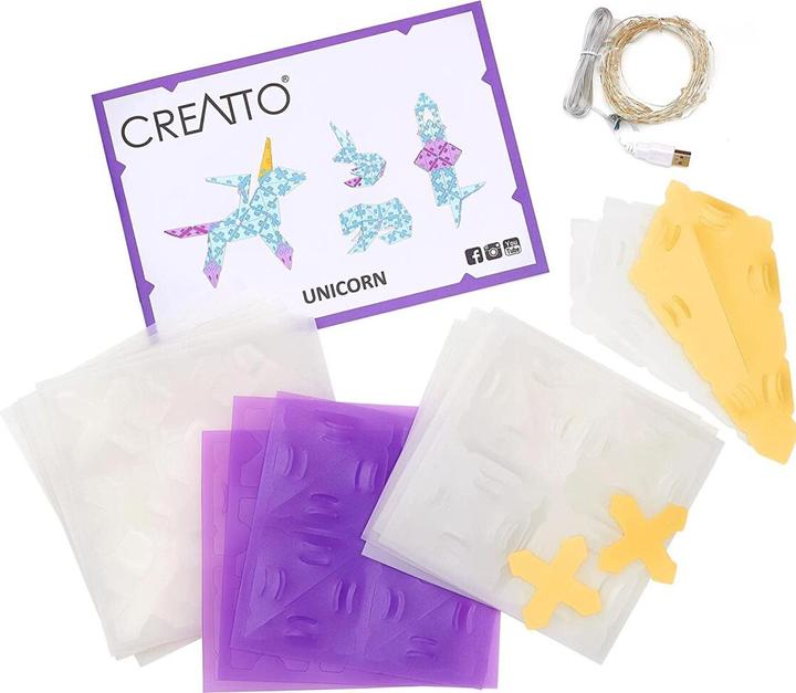 Actual product image Creatto unicorn (140 pieces)