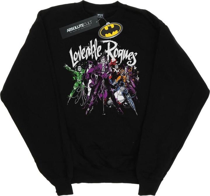 Immagine prodotto Batman Loveable Rogues Felpa Ragazzi (140, 146)