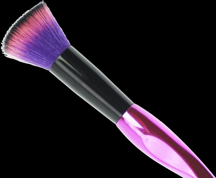 Image du produit Pinceau à blush "rose/noir" poils synthétiques fins (Rouge)