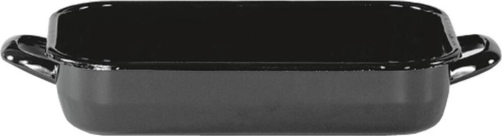 Image du produit Krüger Poêle carrée 26x18,5x6cm émaillée noire (Cocotte + faitout, Émail)