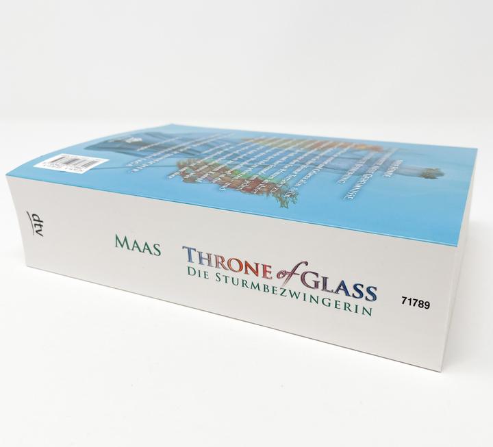 Produktbild Throne of Glass 5 Die Sturmbezwingerin (Deutsch, Sarah J. Maas, 2018)