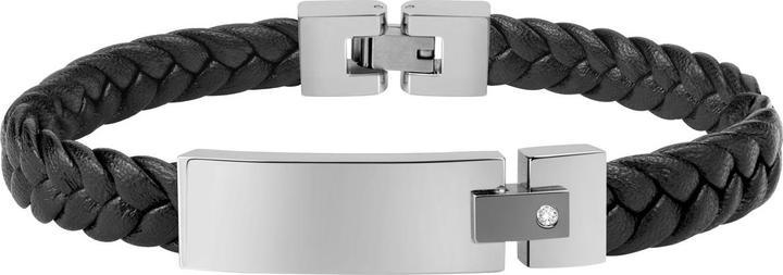 Morellato Bracelet Moody (23 cm, Acier inoxydable, Cuir)