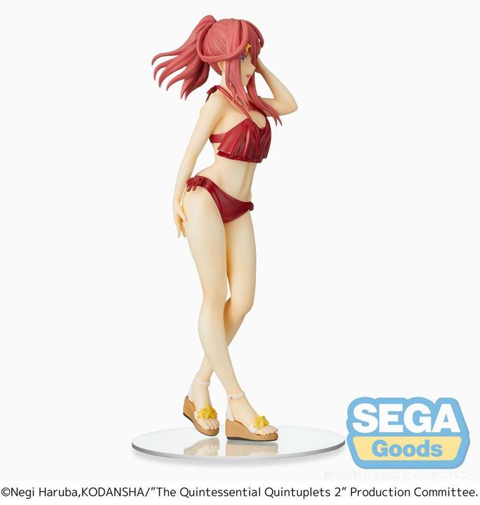 Actual product image Sega The Quintessential Quintuplets 2 PM Itsuki Nakano 20 cm SPM