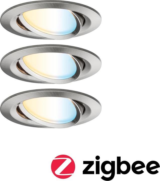 Produktbild Paulmann Einbauleuchte Nova Plus Set Zigbee (1410 lm)