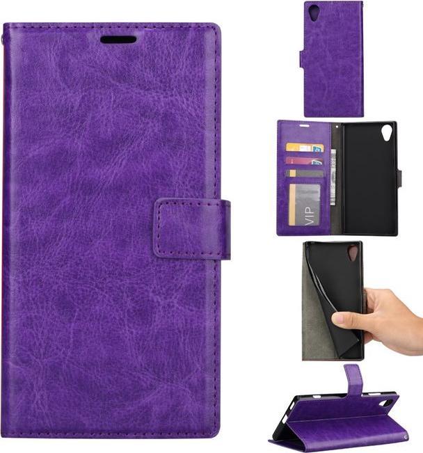 Image du produit MU Classic Couverture en cuir du Crazy Horse (Xperia XA1 Plus)