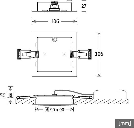 Actual product image LTS CHOCM-R 220.830.80.02/ si ChocLED (760 lm)
