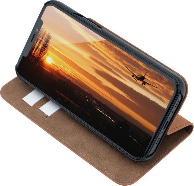 Actual product image JT Berlin Genuine leather Tegel Suitable for mobile phone model: iPhone 14 Plus, Black (Apple iPhone 14 Plus)