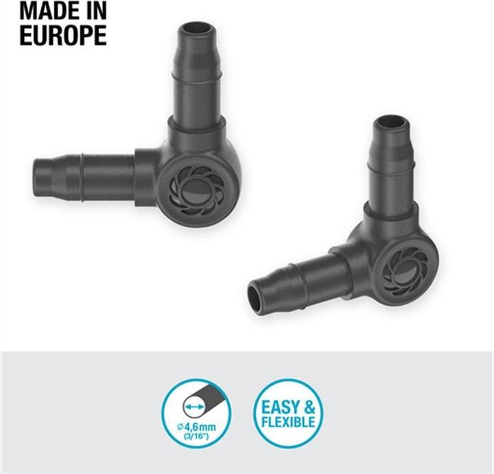 Produktbild Gardena Micro-Drip-System L-Stück (Tropfbewässerung Verbinder + Abzweiger)