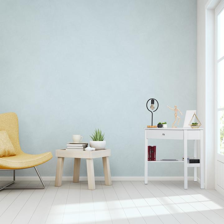 Image du produit Relaxdays Bureau d'angle, blanc (107 x 72 x 76 cm)