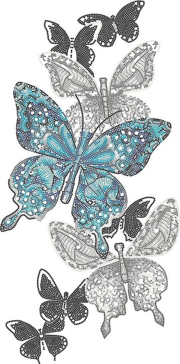 Actual product image Diamond Dotz Butterflies