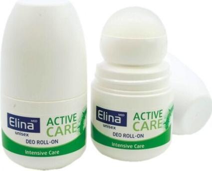Elina Med Deodorant Roller 50ml Active Care Light Freshness - New Deo Roll On (Roll-on)