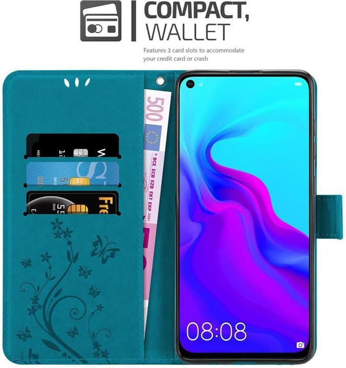 Image du produit Cadorabo Couverture du livre de fleurs (Huawei Nova 4)