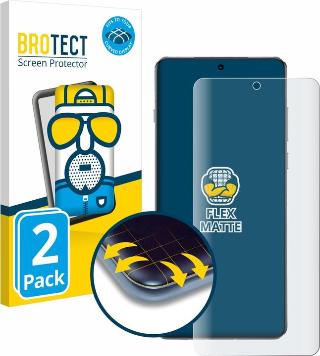 Actual product image BROTECT Full-Screen Protector Matte (2 Piece, OnePlus 13)