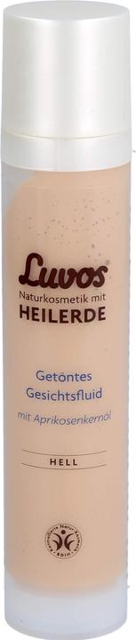 Actual product image Luvos Tinted face fluid light natural cosmetics with healing clay (50 ml, Tinted Day Cream)