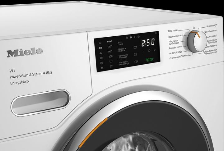 Actual product image Miele WWE 300-80 CH (8 kg, Right)