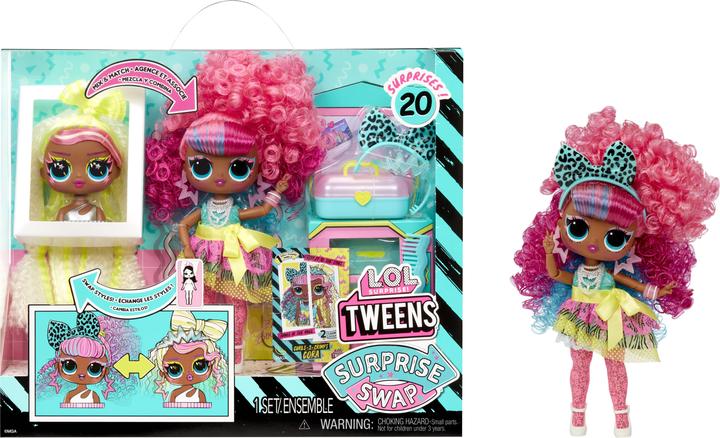 Actual product image MGA Surprise Tweens Swap Fashion Curls Cora
