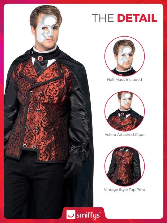 Actual product image Smiffys Phantom Of The Opera (L)