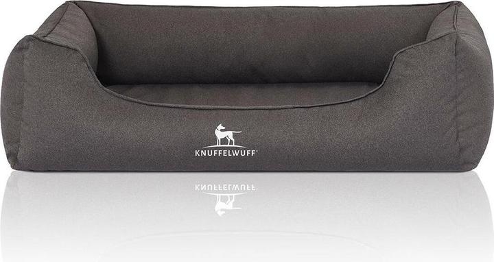 Immagine prodotto Knuffelwuff Cuccia per cani Leon Velour XXXL, 155 x 105 cm, Antracite (Cane)