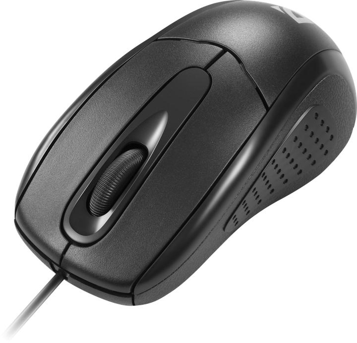 Actual product image Defender MAUS STANDARD MB-580 BLACK OPTICAL 1000dpi 3P (Cable)