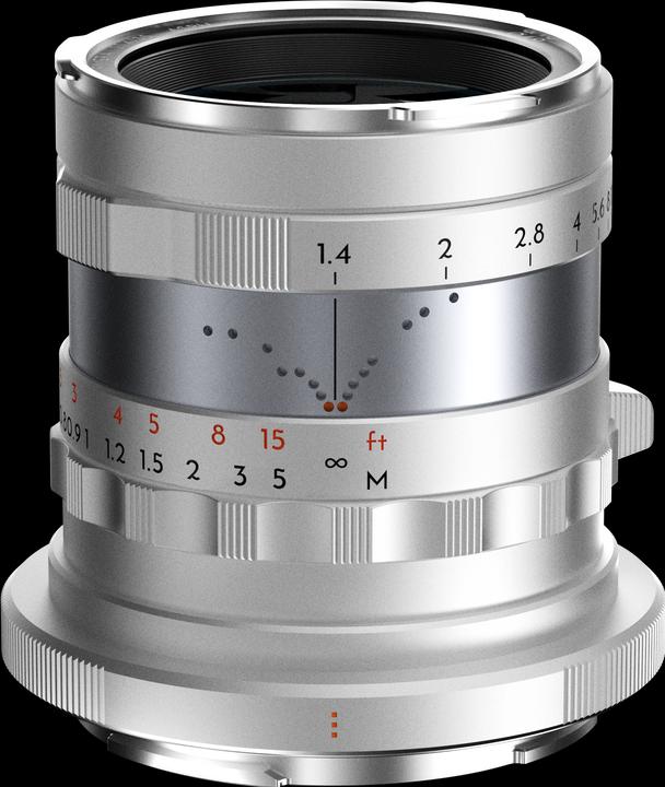 Actual product image Thypoch Full-frame Photography Lens Simera 35mm f1.4 for Nikon Z Mount - Silver (Nikon Z, full size)