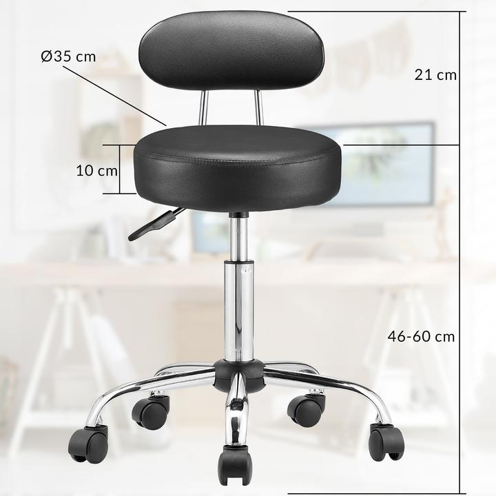 Actual product image Casaria Work stool
