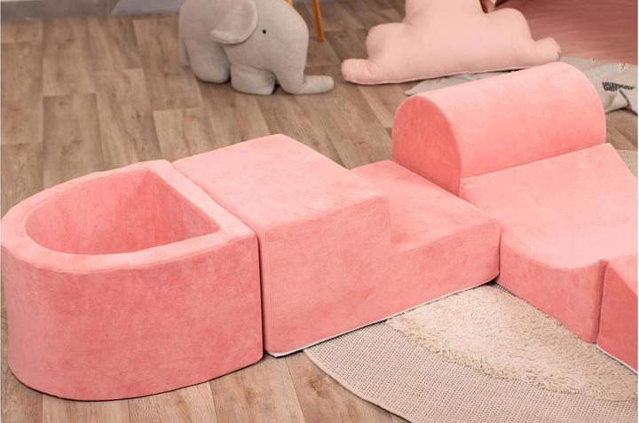Actual product image Knorrtoys Soft play blocks - "Pink" (Child armchair)