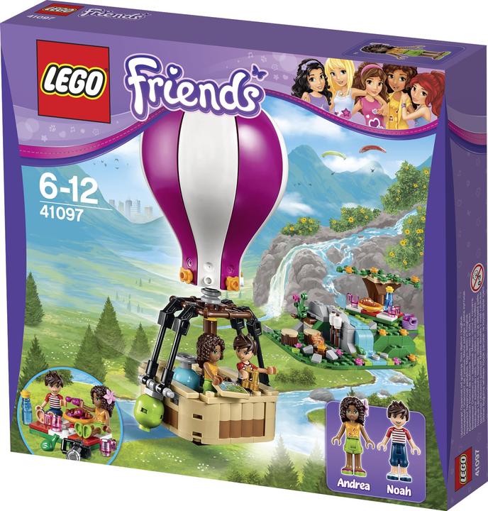 Produktbild LEGO Heatlake Heissluftballon (41097, LEGO Friends)