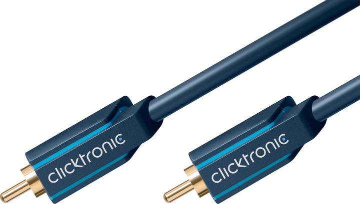 Actual product image clicktronic Cinch coaxial cable (5 m, Cinch)