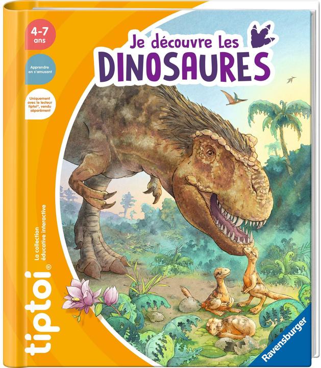 Immagine prodotto tiptoi Je découvre les dinosaures (Francese, Collettività, 2023)