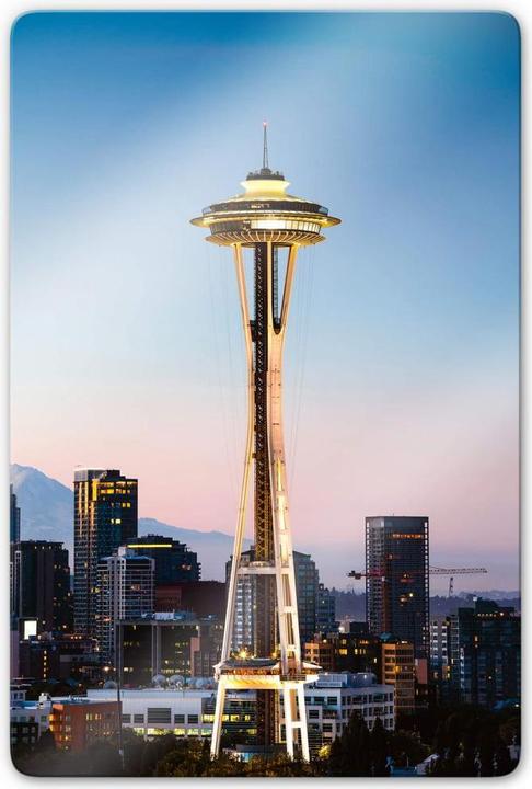 Produktbild Trenddeko Space Needle in Seattle (40 x 60 cm)