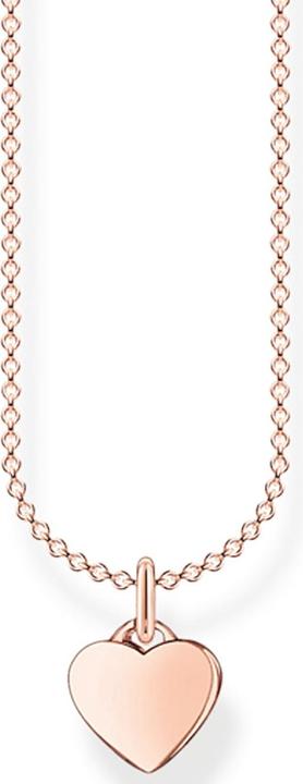 Immagine prodotto Thomas Sabo Halskette Blume Lovely Daisy mit Steinen vergoldet (Argento 925, 40 cm)