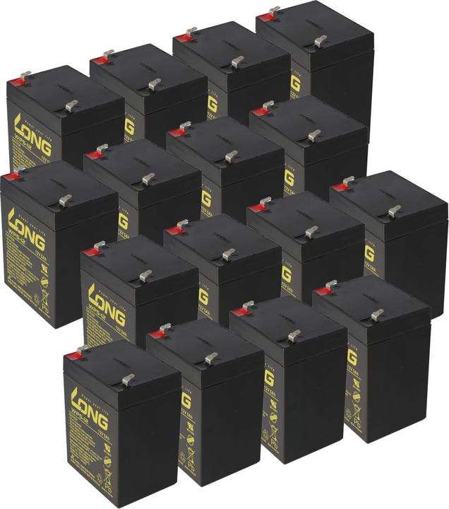 Immagine prodotto Kung Long Batteria APCRBC140 di APC, set completo composto da 16 batterie (12 V, 5 Ah)
