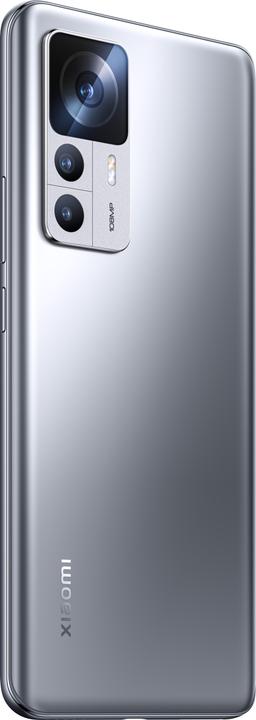 Produktbild Xiaomi 12T (256 GB, Silver, 6.67", Dual SIM, 108 Mpx, 5G)