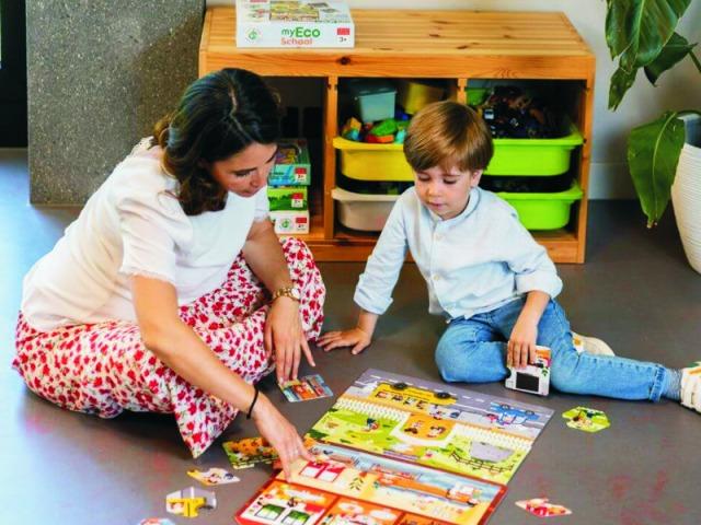 Immagine prodotto Adventerra Games La mia scuola ecologica (24 pezzi)
