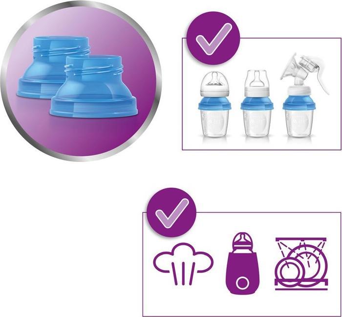 Productafbeelding Philips Avent Muttermilchbehälter
