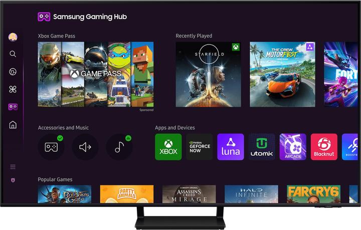 Actual product image Samsung TQ65Q70DAT (65", Q70D, QLED, 4K, 2024)